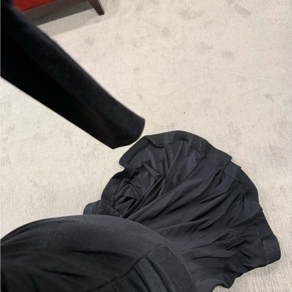 Chic Black Maxi Dress - Picture 3 of 5
